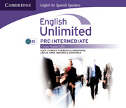 CLASS CD. ENGLISH UNLIMITED, PRE-INTERMEDIATE. CLASS CD