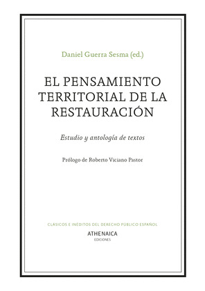EL PENSAMIENTO TERRITORIAL DE LA RESTAURACION