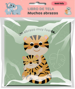 BEBE FELIZ LIBRO DE TELA MUCHOS ABRAZOS