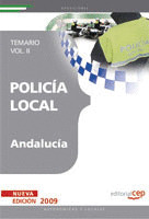 POLICÍA LOCAL DE ANDALUCÍA. TEMARIO  VOL. II.