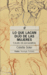 LO QUE LACAN DIJO MUJERES