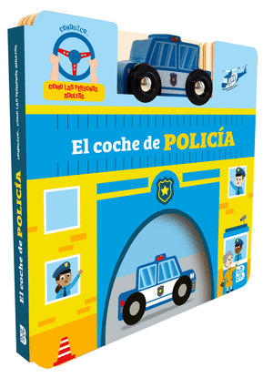 EL COCHE DE POLICÍA INCLUYE COCHE MADERA