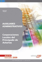 AUXILIARES ADMINISTRATIVOS CORPORACIONES LOCALES DEL PRINCIPADO DE ASTURIAS. TES