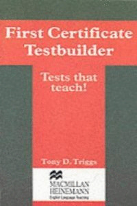 FIRST CERTIFICATE TESTBUILDER. CASSETTE