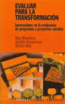 EVALUAR PARA TRANSFORMACION