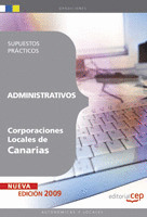 ADMINISTRATIVOS CORPORACIONES LOCALES DE CANARIAS. SUPUESTOS PRÁCTICOS