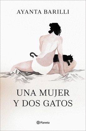 MUJER Y DOS GATOS, UNA