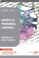 GRUPO III PERSONAL LABORAL DEL CABILDO DE GRAN CANARIA. TEMARIO COMÚN