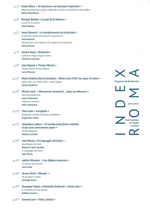 INDEX ROMA