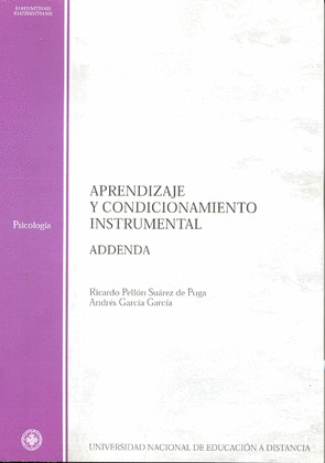 APRENDIZAJE Y CONDICIONAMIENTO INSTRUMENTAL. ADDENDA