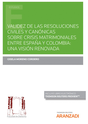 VALIDEZ DE LAS RESOLUCIONES CIVILES Y CANONICAS SOBRE CRISI
