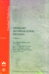 DERECHO INTERNACIONAL PRIVADO, VOLUMEN I