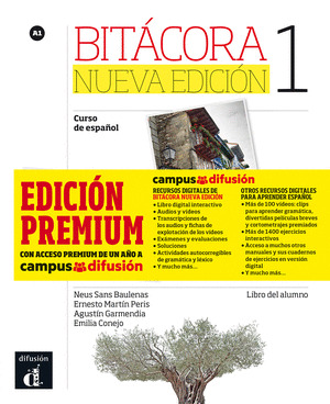BITACORA NUEVA EDICION 1 PREMIUM  LIBRO DEL ALUMNO + CD