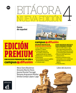 BITACORA NUEVA EDICION 4 PREMIUM LIBRO DEL ALUMNO + CD