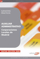 AUXILIAR ADMINISTRATIVO CORPORACIONES LOCALES DE MADRID. SUPUESTOS PRÁCTICOS