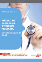 MÉDICO DE FAMILIA DE ATENCIÓN PRIMARIA. SERVICIO MURCIANO DE SALUD. TEMARIO ESPE