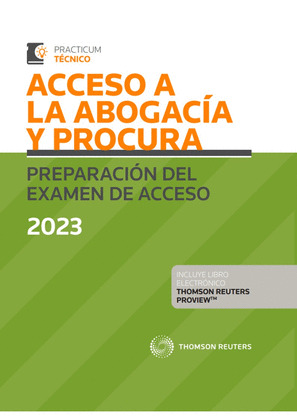 ACCESO A LA ABOGACÍA Y PROCURA. PREPARACIÓN DEL EXAMEN DE ACCESO