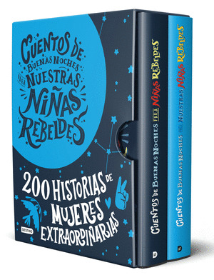 ESTUCHE CUENTOS DE BUENAS NOCHES PARA NIÑAS REBELDES (+ BOLSA DE REGALO)