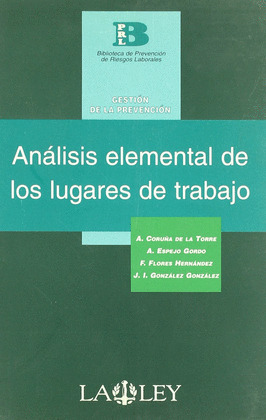 BPRL. ANALISIS ELEMENTAL DE LOS LUGARES DE TRABAJO