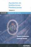 TEMARIO 3 AYUDANTES DE INSTITUCIONES PENITENCIARIAS