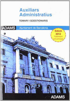AUXILIARS ADMIN.AJUNT.BCN TEM-QU