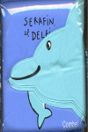 SERAFIN EL DELFIN   LIBRO BAÑO+ DELFIN HINCHABLE