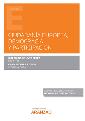 CIUDADANÍA EUROPEA, DEMOCRACIA Y PARTICIPACIÓN (PAPEL + E-BOOK)