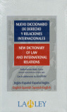NUEVO DICC.DERECHO Y RELACCION INTERNACIONALES (ESP/ING-ING/
