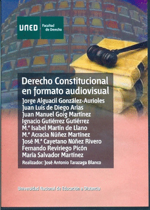 DERECHO CONSTITUCIONAL EN FORMATO AUDIOVISUAL