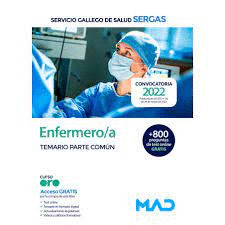 ENFERMERO SERGAS VOLUMEN 4 TEMARIO PARTE ESPECIFICA