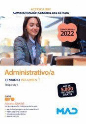ADMINISTRATIVO TEMARIO VOLUMEN 1
