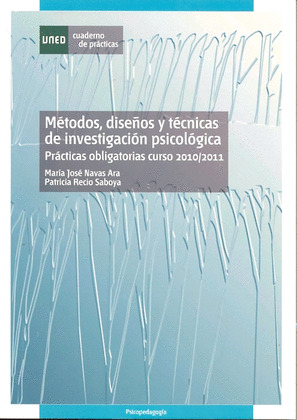 MÉTODOS, DISEÑOS Y TÉCNICAS DE INVESTIGACIÓN PSICOLÓGICA