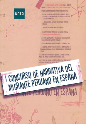I CONCURSO DE NARRATIVA DEL MIGRANTE PERUANO EN ESPAÑA