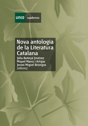 NOVA ANTOLOGÍA DE LA LITERATURA CATALANA