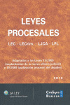 LEYES PROCESALES (EDICION 2010. ADAPTADAS A LAS LEYES 13/2009 Y 19/2009)