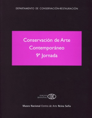 VIII JORNADA DE CONSERVACION DE ARTE CONTEMPORANEO