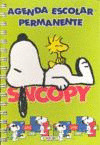 SNOOPY 4-AGENDA ESCOLAR PERMANENTE