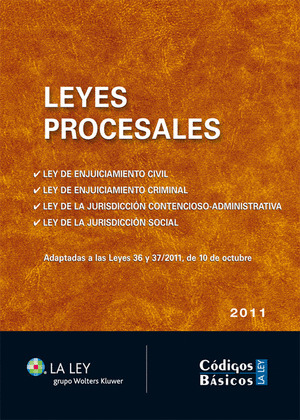 LEYES PROCESALES 2011