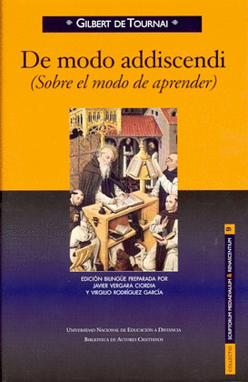 DE MODO ADDISCENDI (SOBRE EL MODO DE APRENDER)