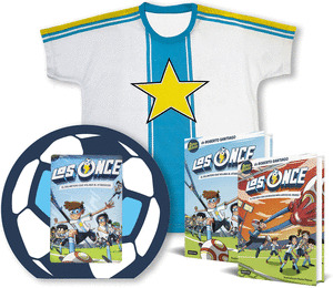 ESTUCHE LOS ONCE 1 + LOS ONCE 2 CON CAMISETA