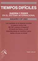 TIEMPOS DIFICILES GUERRA Y PODER