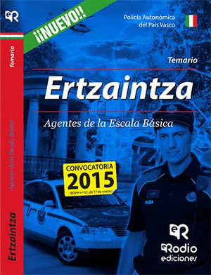 ERTZAINTZA AGENTES DE LA ESCALA BASICA TEMARIO