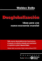 DESGLOBALIZACION. IDEAS PARA UNA NUEVA ECONOMIA MUNDIAL