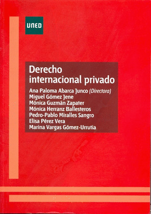 DERECHO INTERNACIONAL PRIVADO VOL I