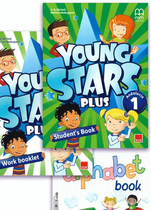 YOUNG STARS PLUS 1 AND+BOOKLET+ ALPHABETH