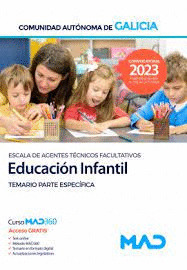 EDUCACIÓN INFANTIL. TEMARIO PARTE ESPECÍFICA. 2023. GALICIA