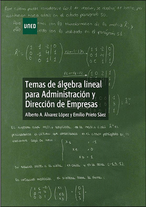 TEMAS DE ÁLGEBRA LINEAL PARA ADMINISTRACIÓN Y DIRECCIÓN DE EMPRESAS NUEVO 2014-2