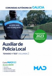 AUXILIAR DE POLICIA LOCAL TEMARIO Y TEST VOLUMEN 2