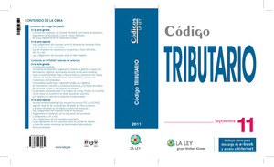 CODIGO TRIBUTARIO (EDICION 2011)