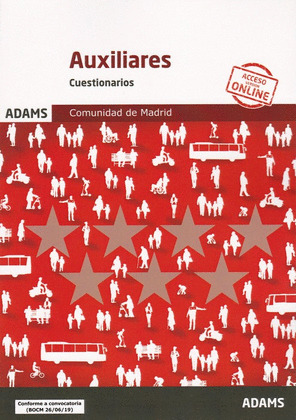 CUESTIONARIOS AUXILIARES ADMINISTRATIVOS DE LA COMUNIDAD DE MADRID
